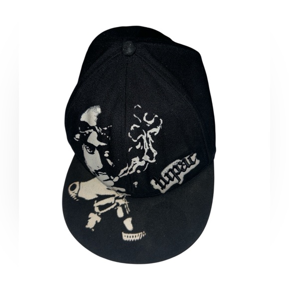 Tupac Baseball Cap On&Off Size 7 1/2 - Picture 1 of 4